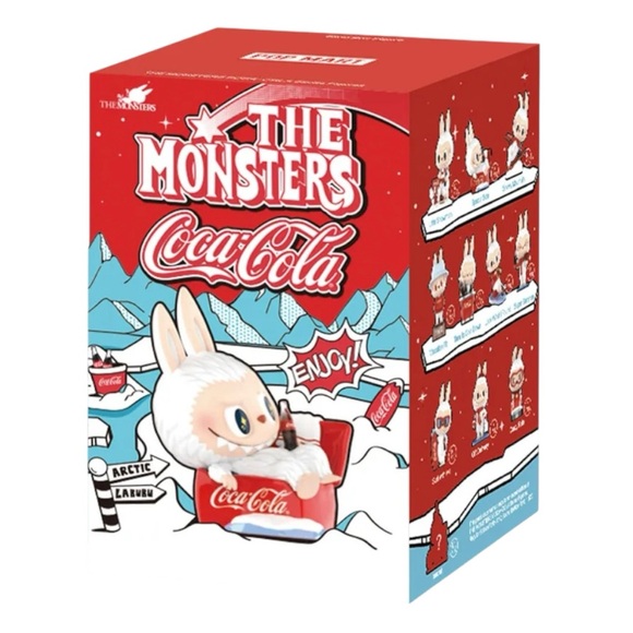 POP MART Accessories - Coca-Cola The Monsters Collectible Figure – Red Arctic Edition